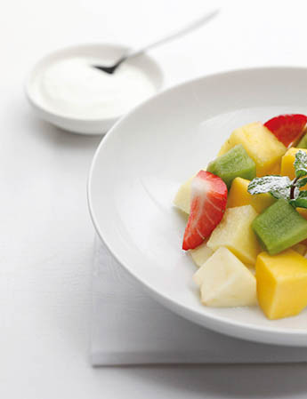 Fruit with Yoghurt