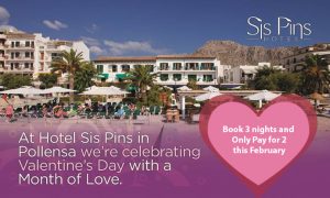 Valentines at the Sis Pins Hotels in Puerto Pollensa